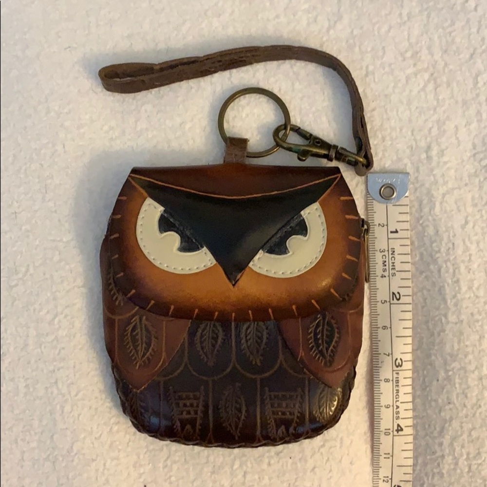 Leather Coin Wristlet